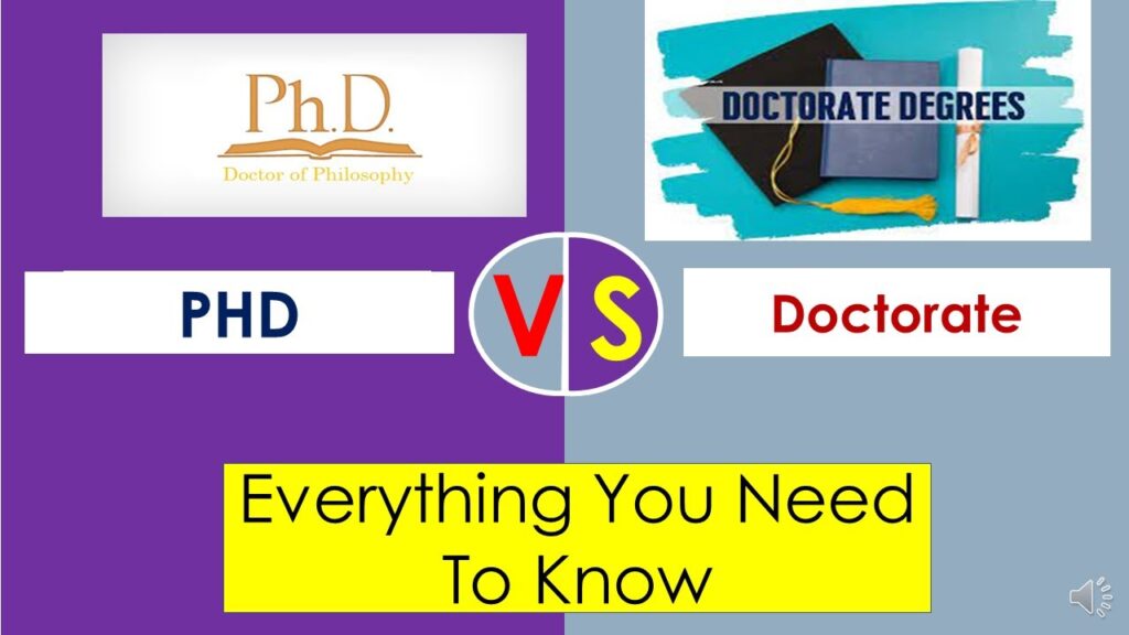 PhD Doctorate Degree Courses India