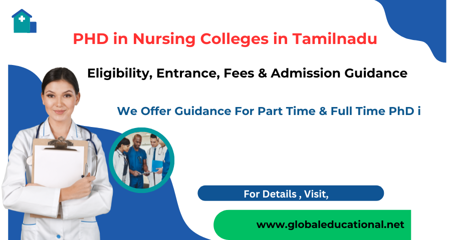 PHD in Nursing Colleges in Tamilnadu